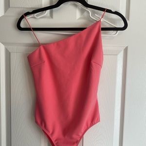 Princess Polly neon pink bodysuit